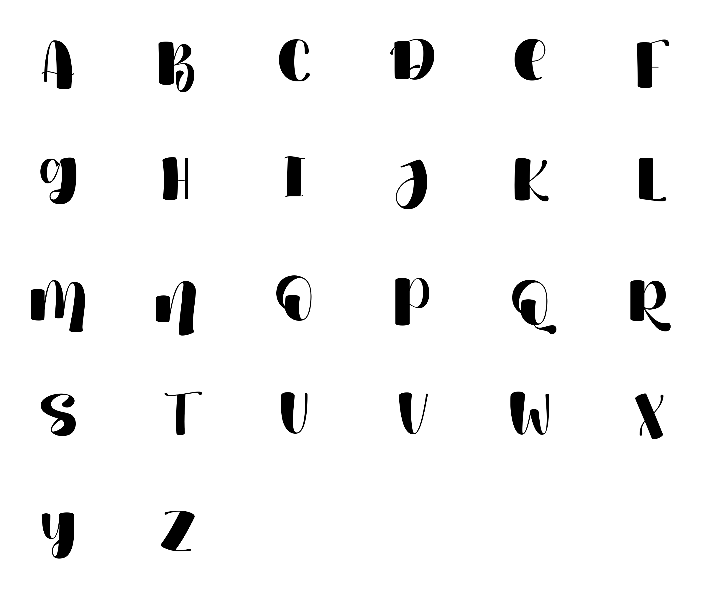 uppercase characters image